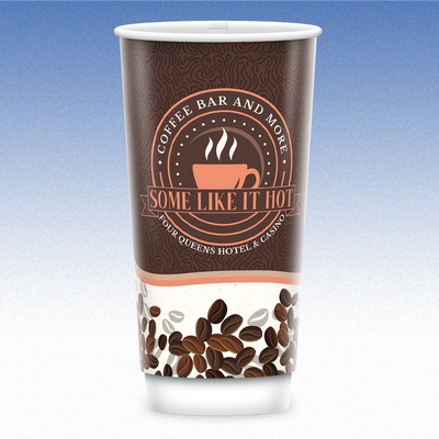 21 oz-Vx2® Matte Double Wall Insulated Paper Cups